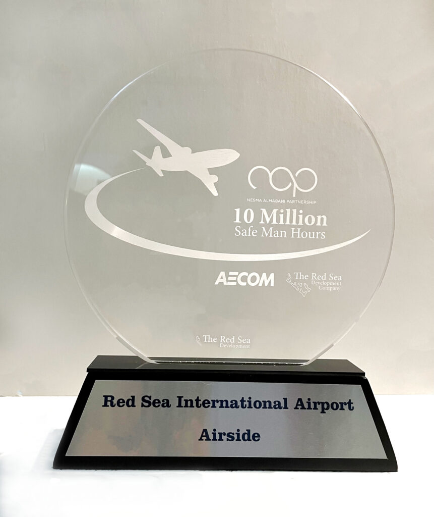 10 Million Safe Man Hours AWARD - Red Sea International Airside 2022