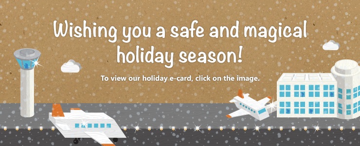 ADB SAFEGATE wishes you a safe and magical holiday season