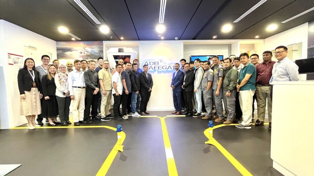 first airfield product and application training with our business partners across Asia.