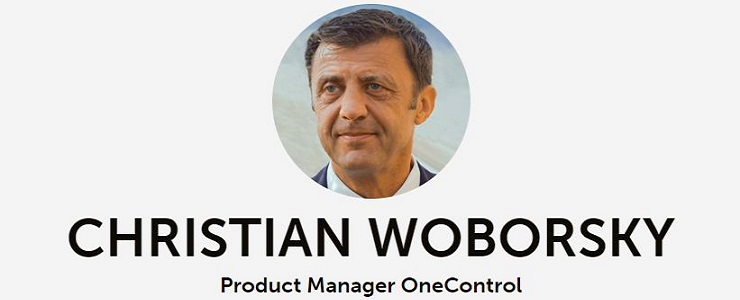 Christian Woborsky, product manger OneControl at ADB SAFEGATe is speakin at