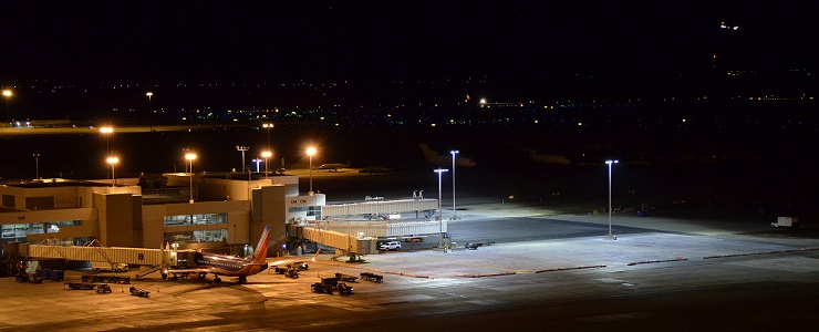 ADB SAFEGATE New Apron LED Floodlights at Denver