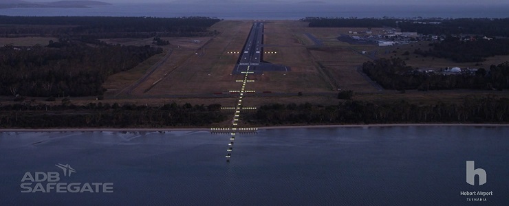 Hobart Airport installs Australia's first High Intensity LED Runway