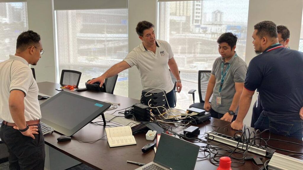 Nenad Sikaleski, Sales Engineer, Tower for a quick and informative training that equipped the Asia Region service team to understand our OneControl integrated solution, bringing all systems required by air traffic and apron controllers in their daily work onto a single screen. 