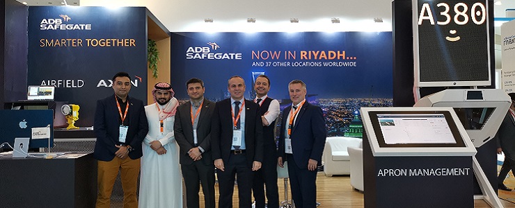 ADB SAFEGATE at the Saudi Airport Exhibition